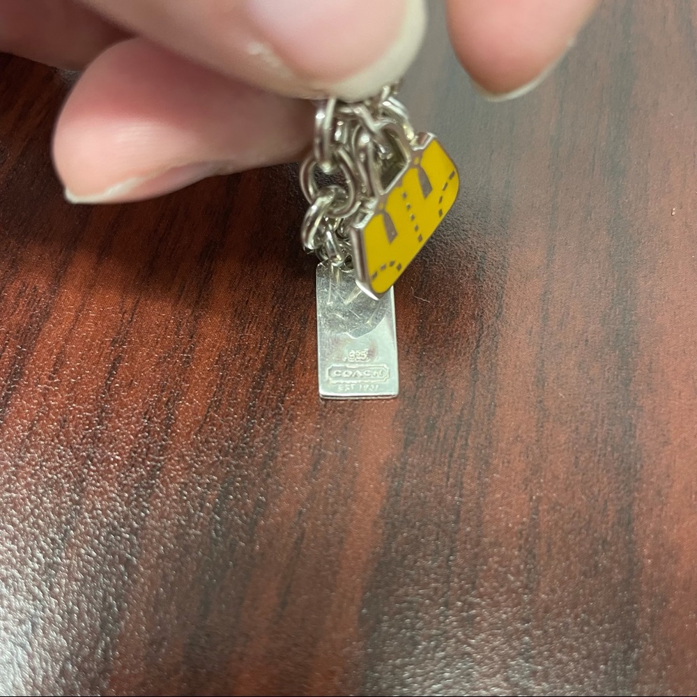 Coach purse charm bracelet - Picture 3 of 4
